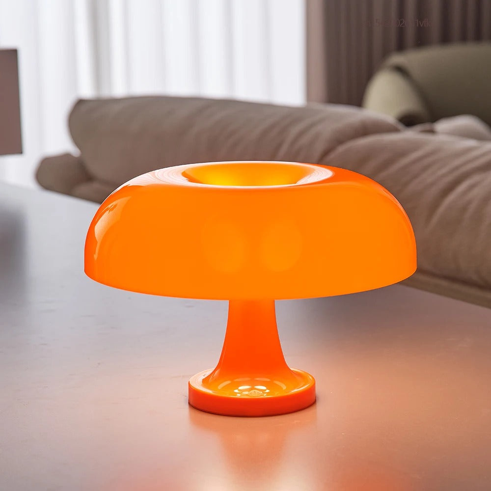 Mushroom Lamp With Bauhaus Style For Warm Home Ambience