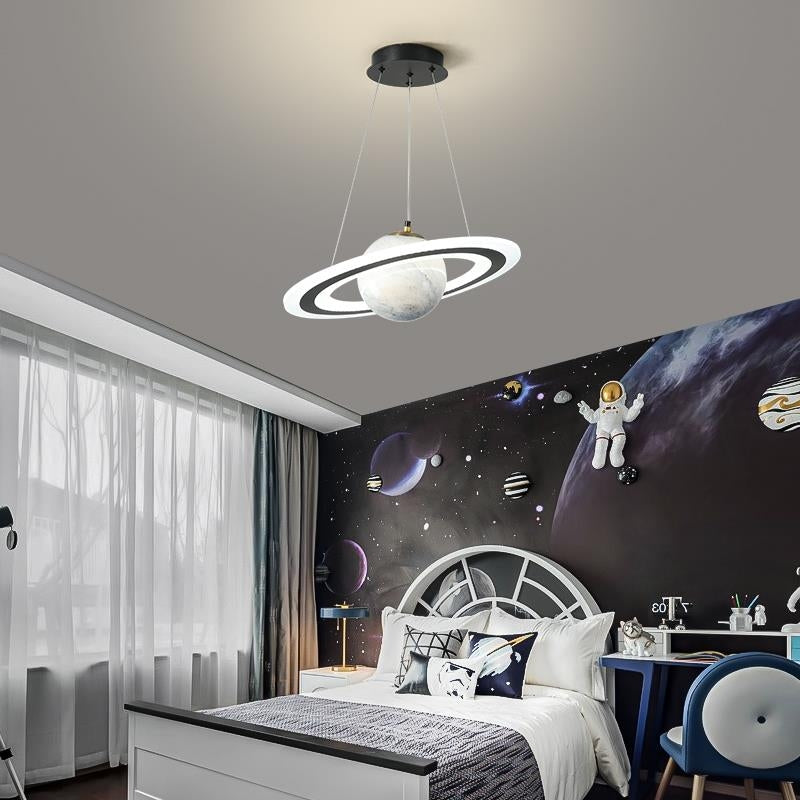 CosmoVoyage Závěsná lampa Nebeská sféra pro moderní domácí dekoraci