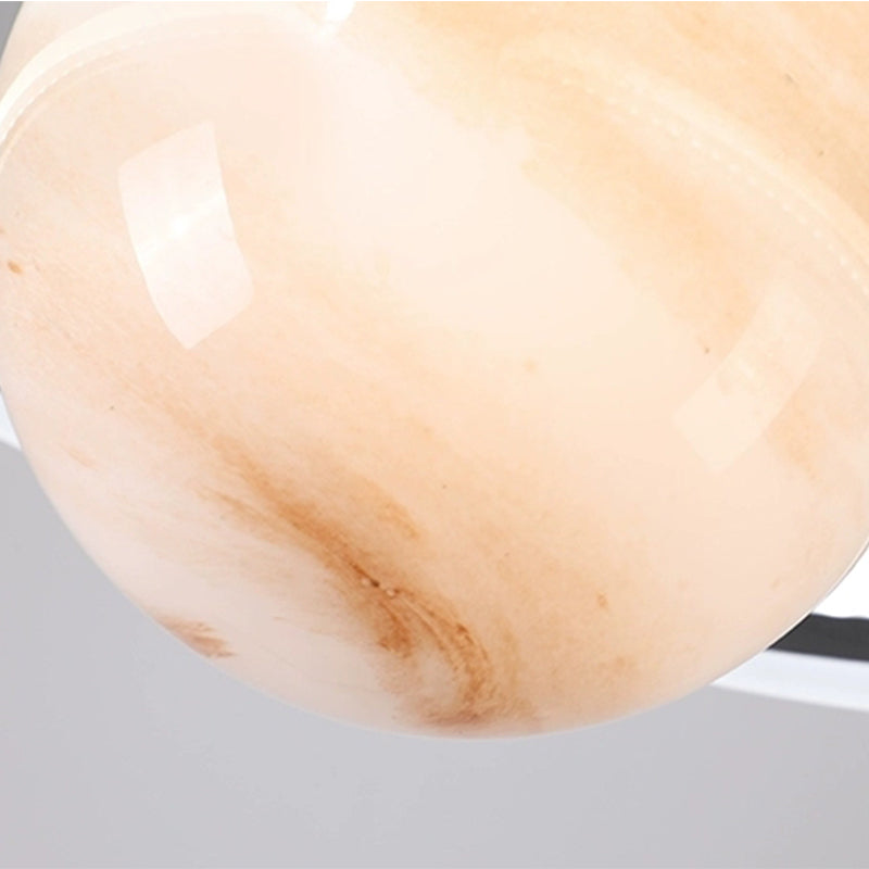 CosmoVoyage Závěsná lampa Nebeská sféra pro moderní domácí dekoraci