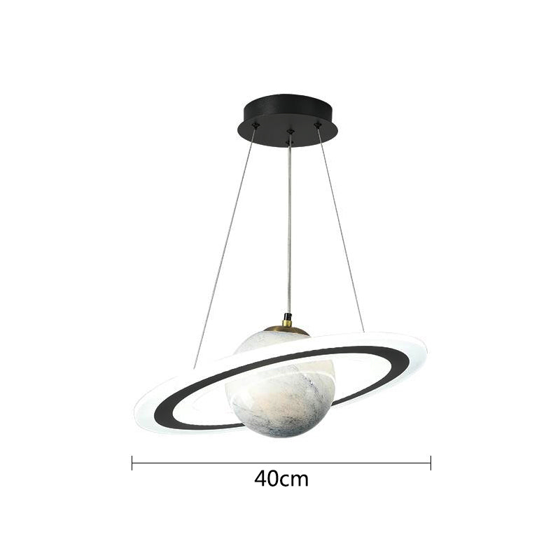 CosmoVoyage Závěsná lampa Nebeská sféra pro moderní domácí dekoraci