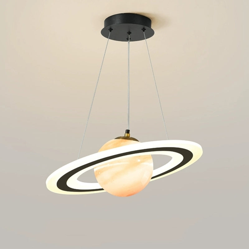 CosmoVoyage Závěsná lampa Nebeská sféra pro moderní domácí dekoraci