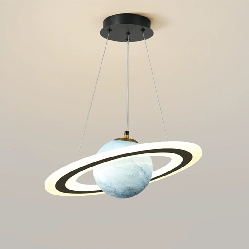 CosmoVoyage Závěsná lampa Nebeská sféra pro moderní domácí dekoraci
