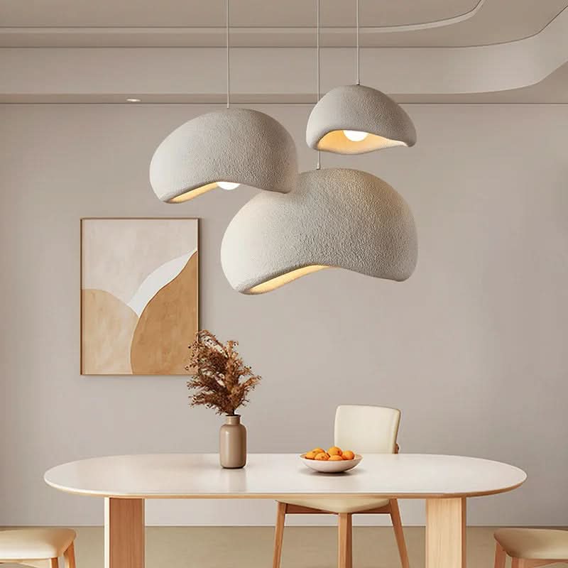 Lampada a sospensione in polistirene LumaNest, dimmerabile e elegante per ogni casa