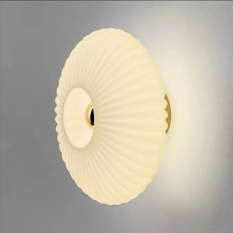 NovaLume Glas Ripple Lichter Innenwandlampen für Wohnkultur
