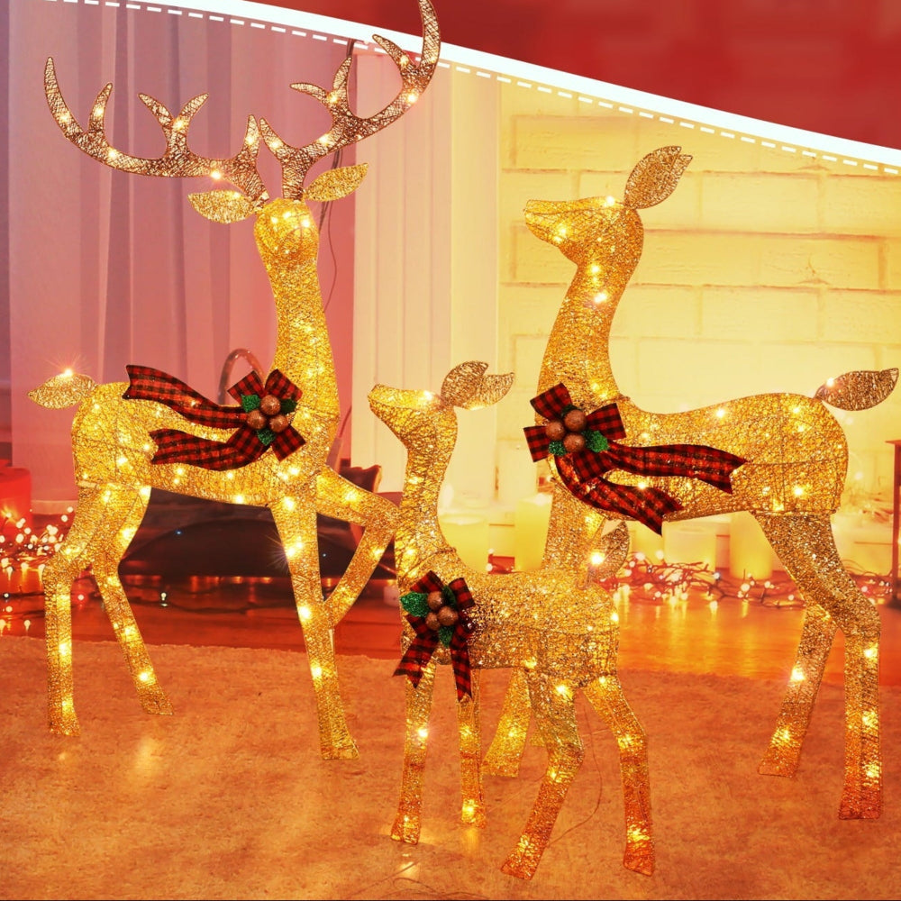 LED-Rentier Außen Weihnachtsgartenbeleuchtung Display