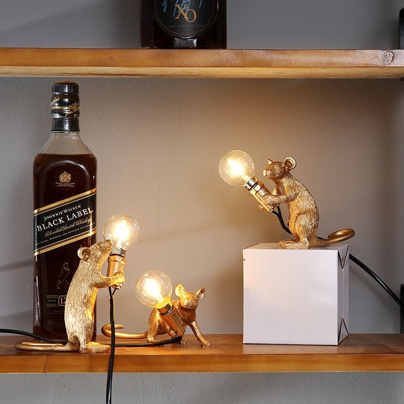 Muselampe fra Bright Whisker til dit værelse Original lampe