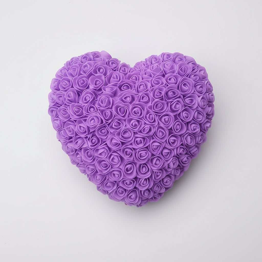 Rose Heart Artificial Flower Table Decor For Mother's Day Gift