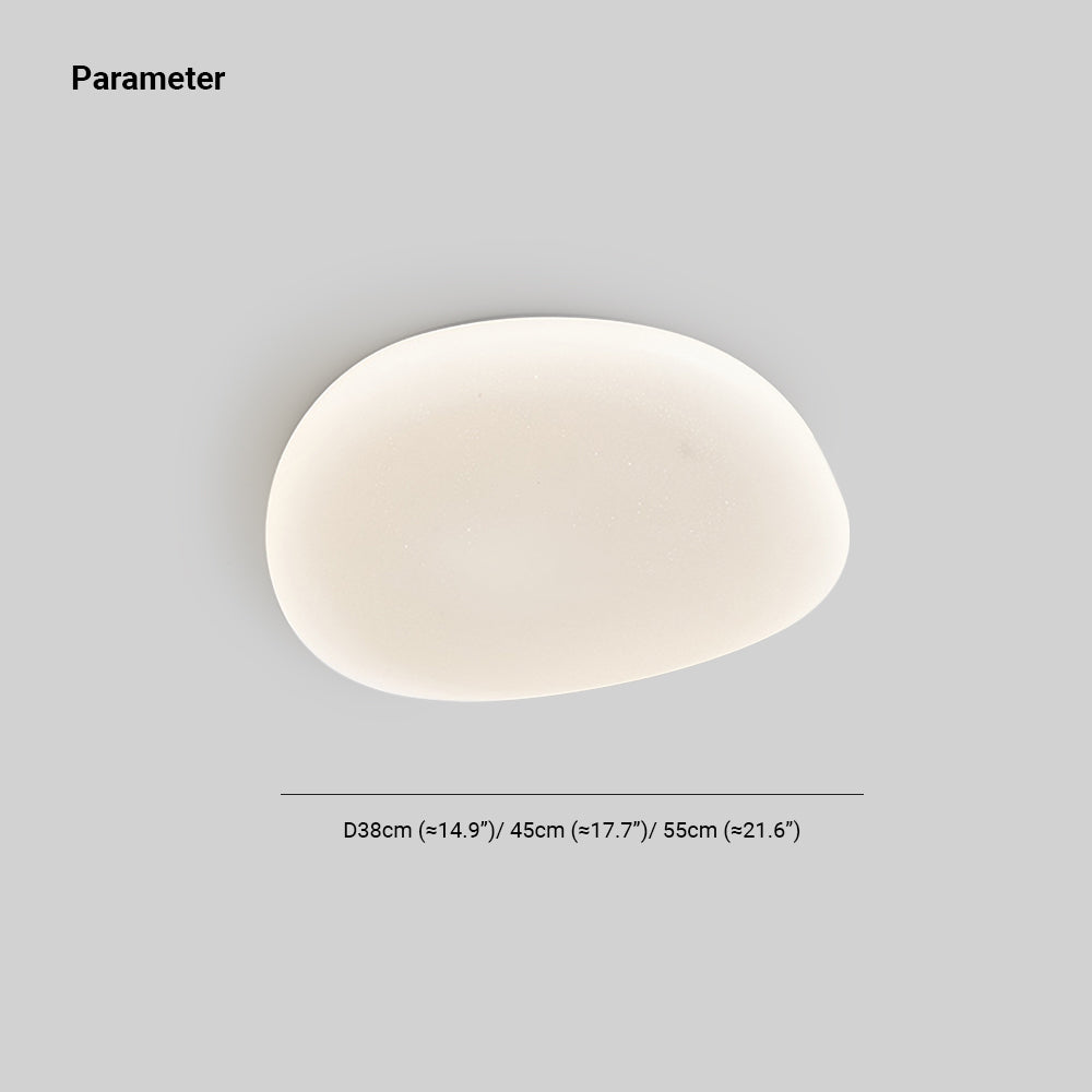 Lámpara de techo acrílica blanca con LED moderno y elegante para dormitorio y sala de estar