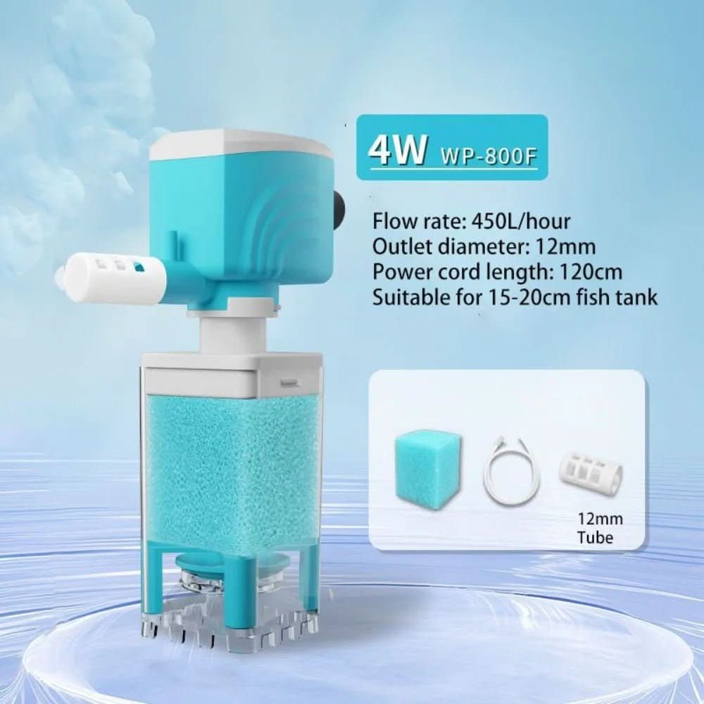 ClearWave Pro 5-w-1 System Filtracji Akwarium dla Krystalicznie Czystej Wody