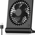 Portable USB Clip-On Desk Fan, Compact Foldable Cooling Box