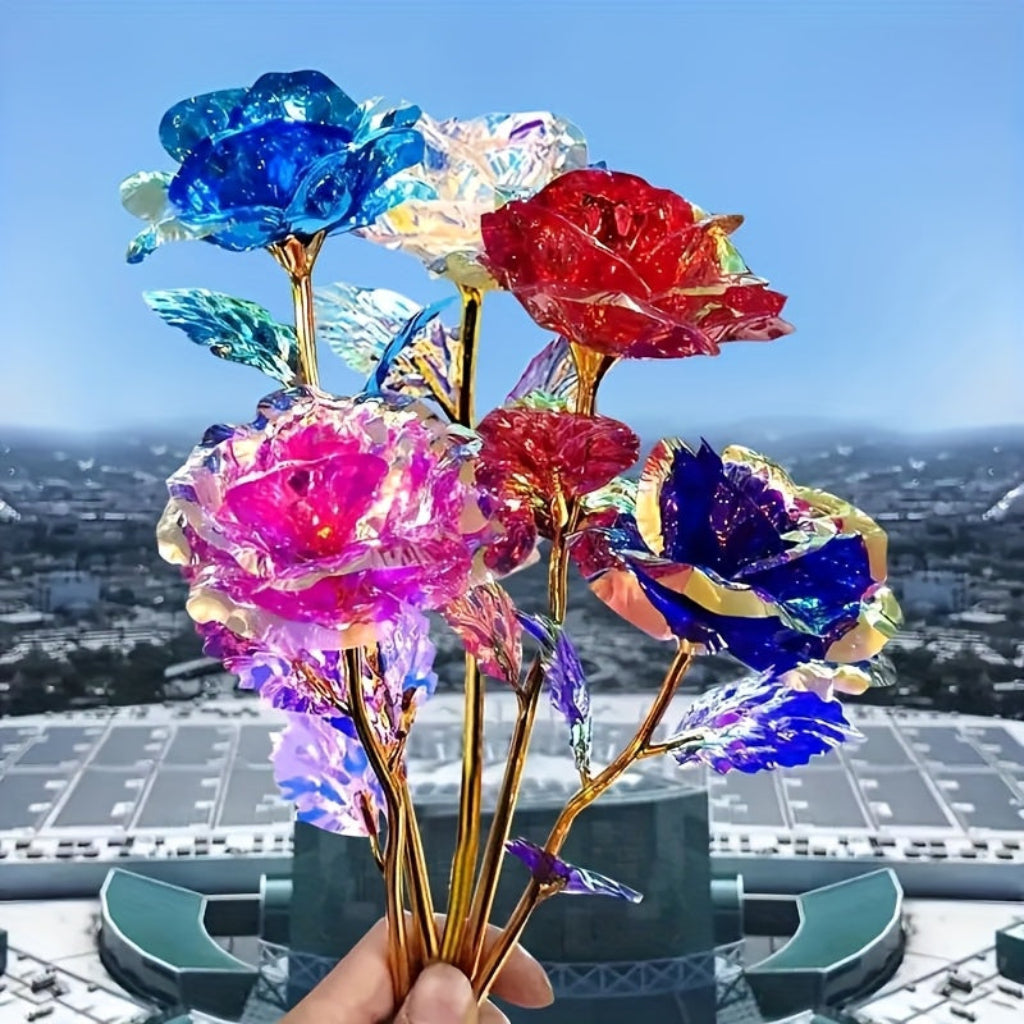 Artificial Rose Bouquet For Mother's Day Gift And Table Decor