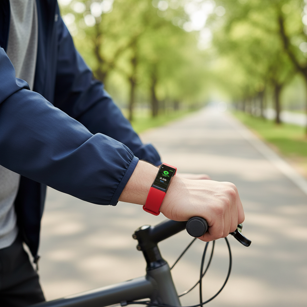 Smartwatch Fitness Tracker With Activity Monitoring Wristband