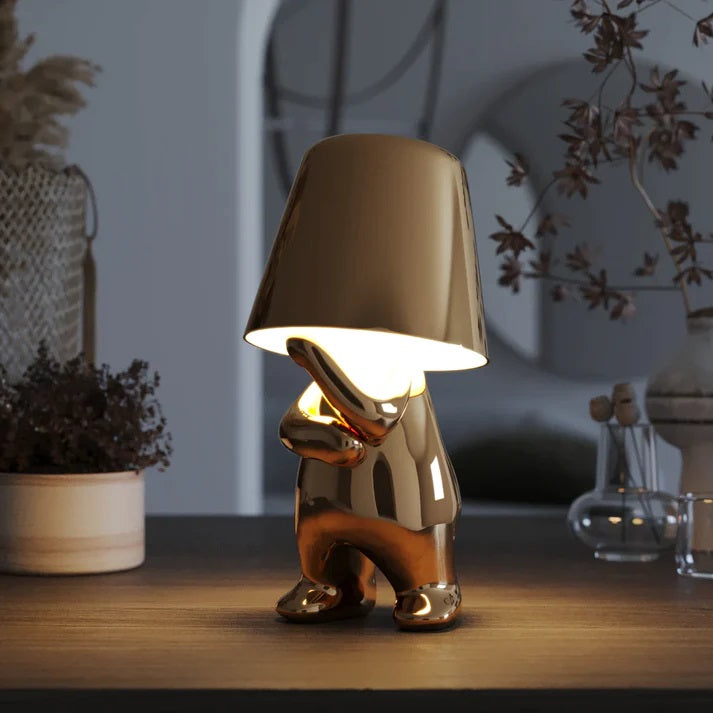 LumaNova Adjustable Table Lamp With Soft Dimmer For Cozy Lighting