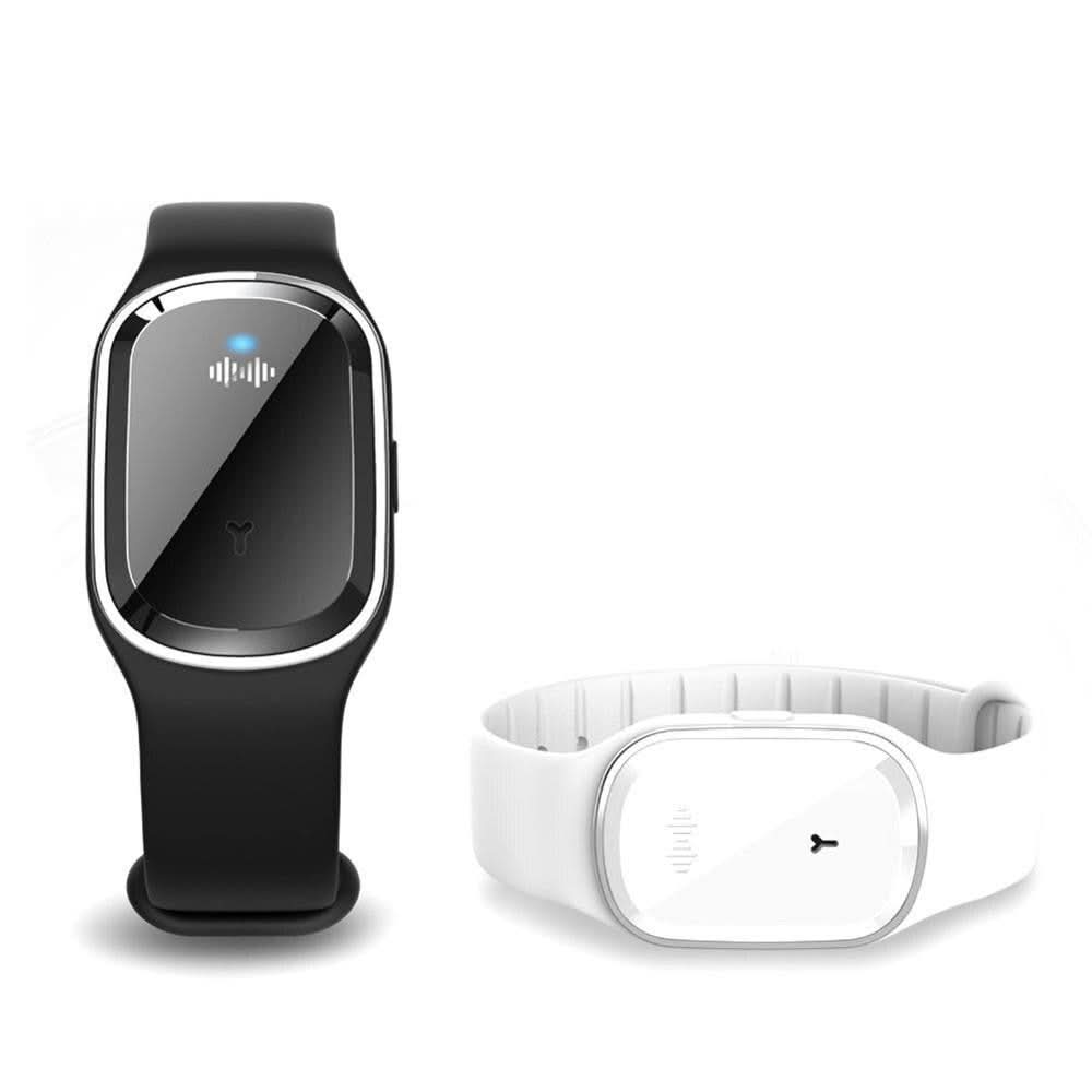 AeroGuard Ultraschall-Mückenabwehrarmband mit wiederaufladbarem Akku, modernes Design