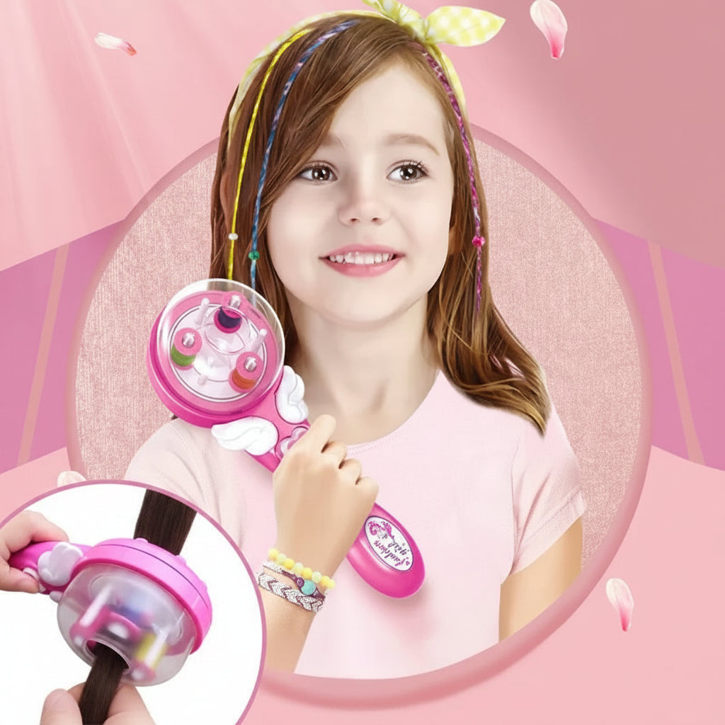 Automatic Hair Braiding Device For Easy Styles At Home