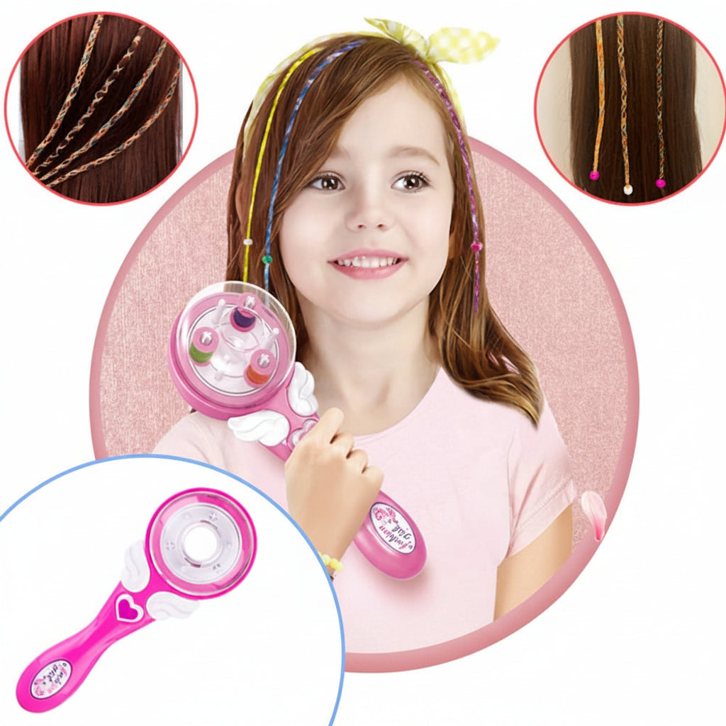 Automatic Hair Braiding Device For Easy Styles At Home