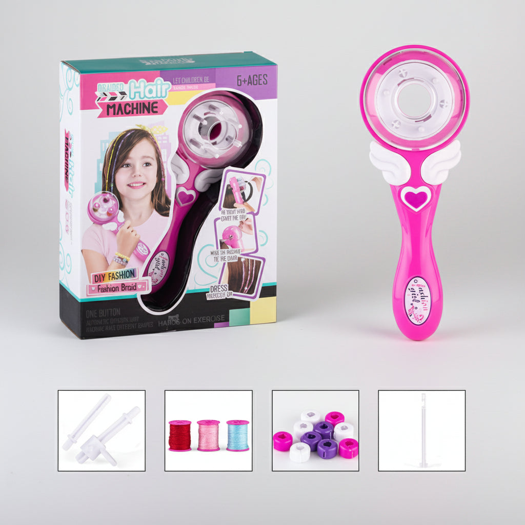 Automatic Hair Braiding Device For Easy Styles At Home