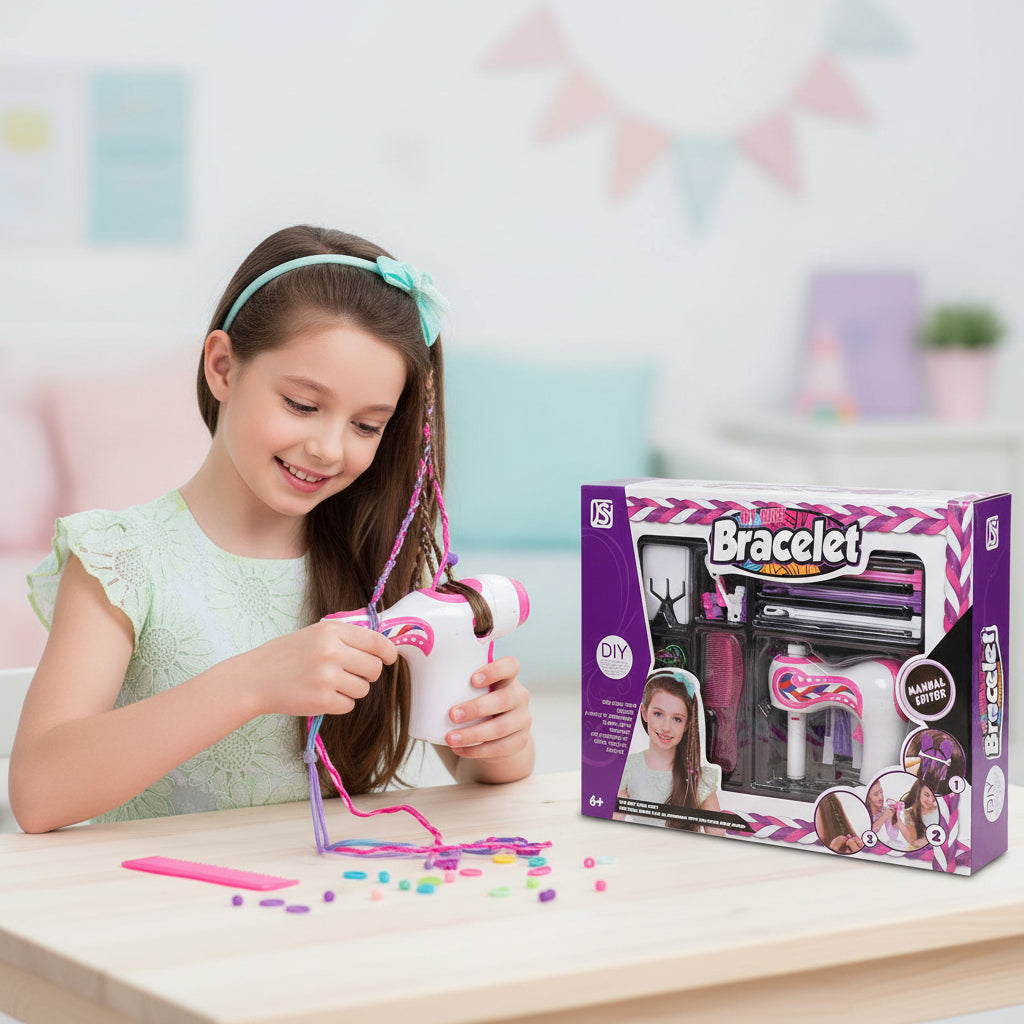 Automatic Hair Braiding Device For Easy Styles At Home