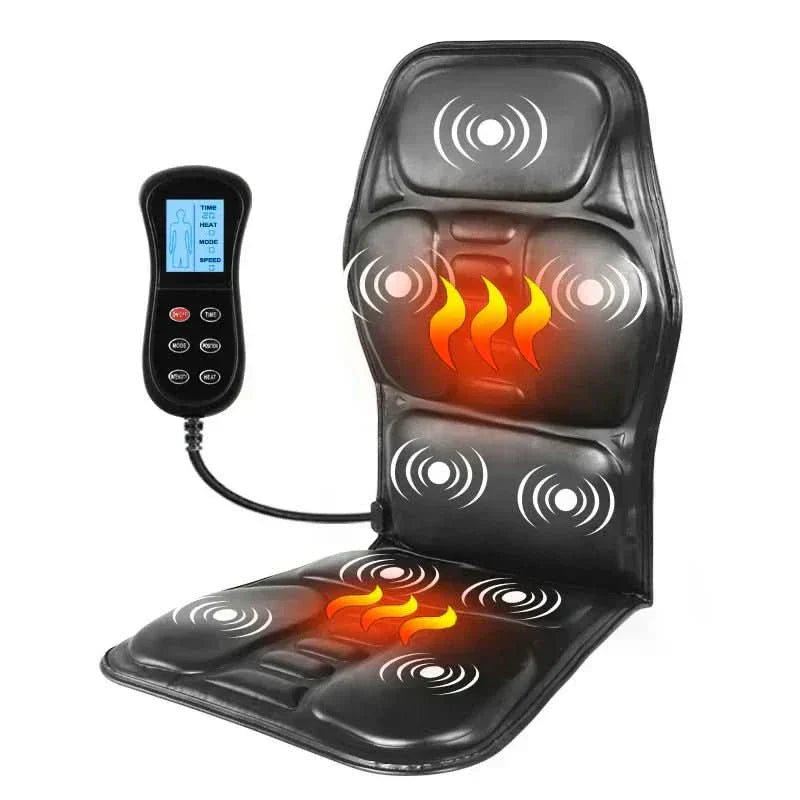 כרית עיסוי גב חשמלית CalmCushion עם פונקציית חימום