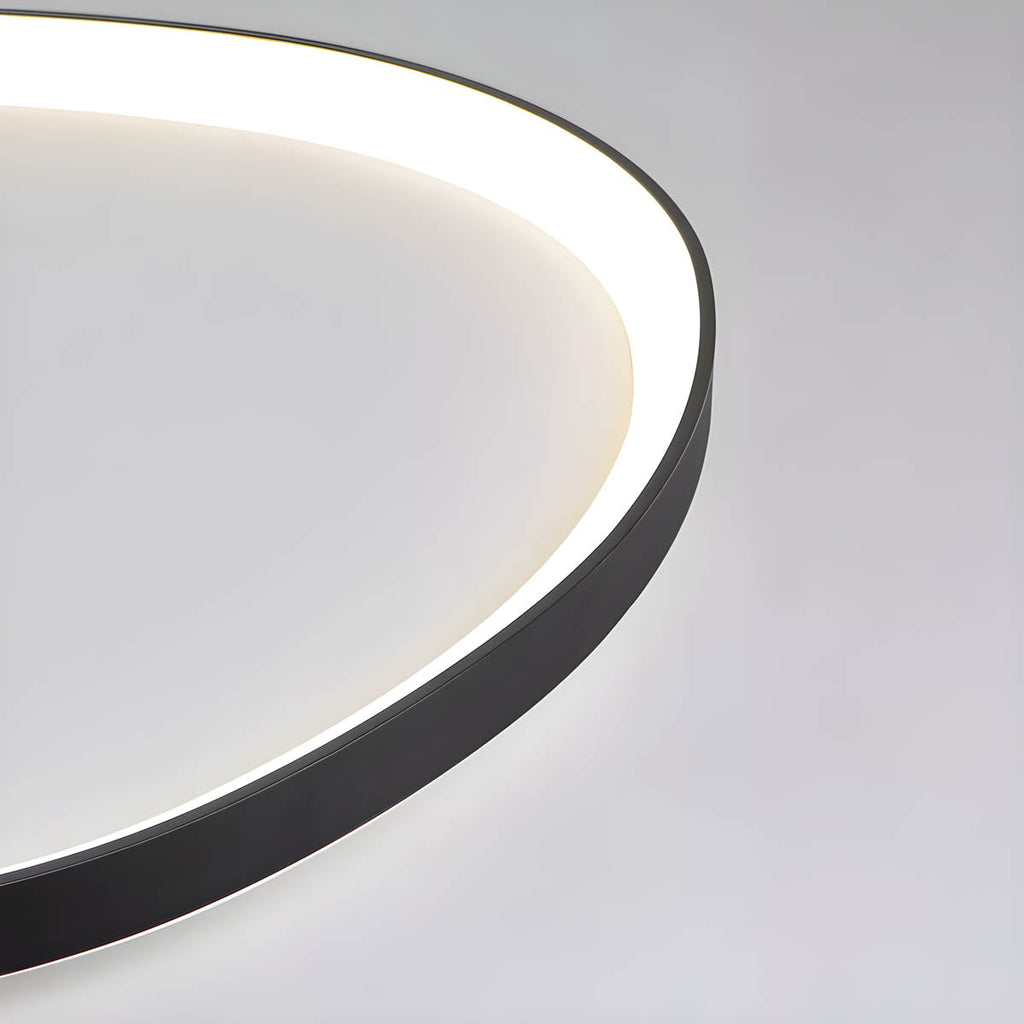 Stropní LED světlo s možností stmívání a moderním organickým designem pro obývací pokoje