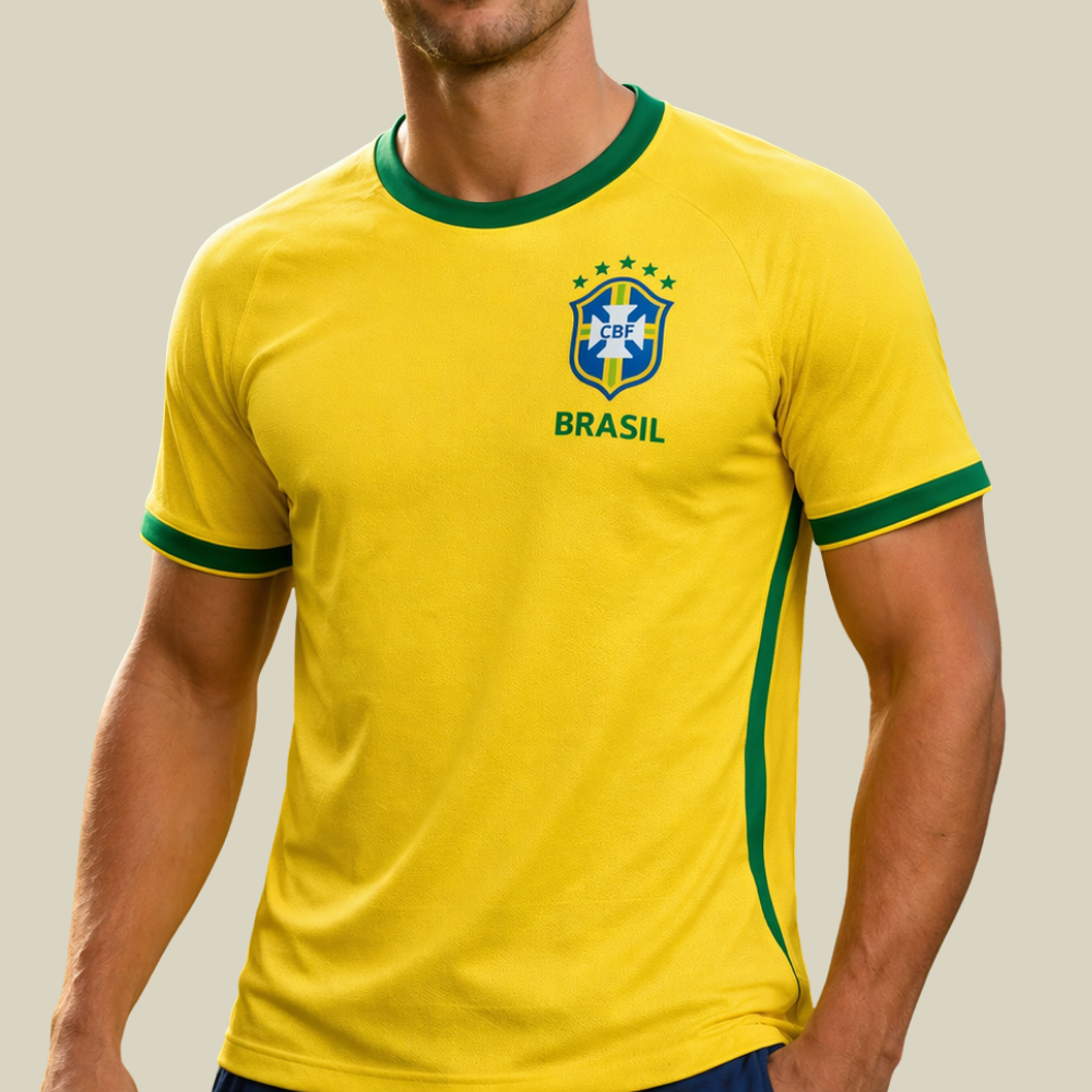 2026 Brazil World Cup Jersey Breathable Quick Dry Soccer Shirt