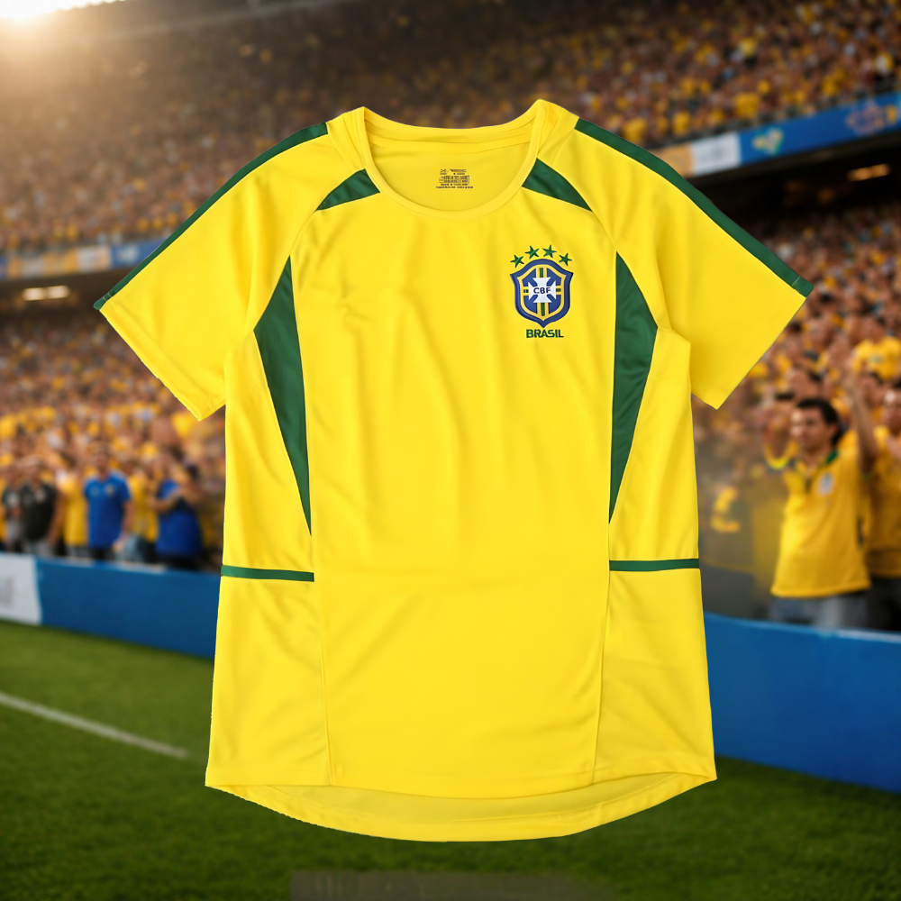 Breathable Quick-Dry Soccer Shirt For Brazil 2026 World Cup Fans