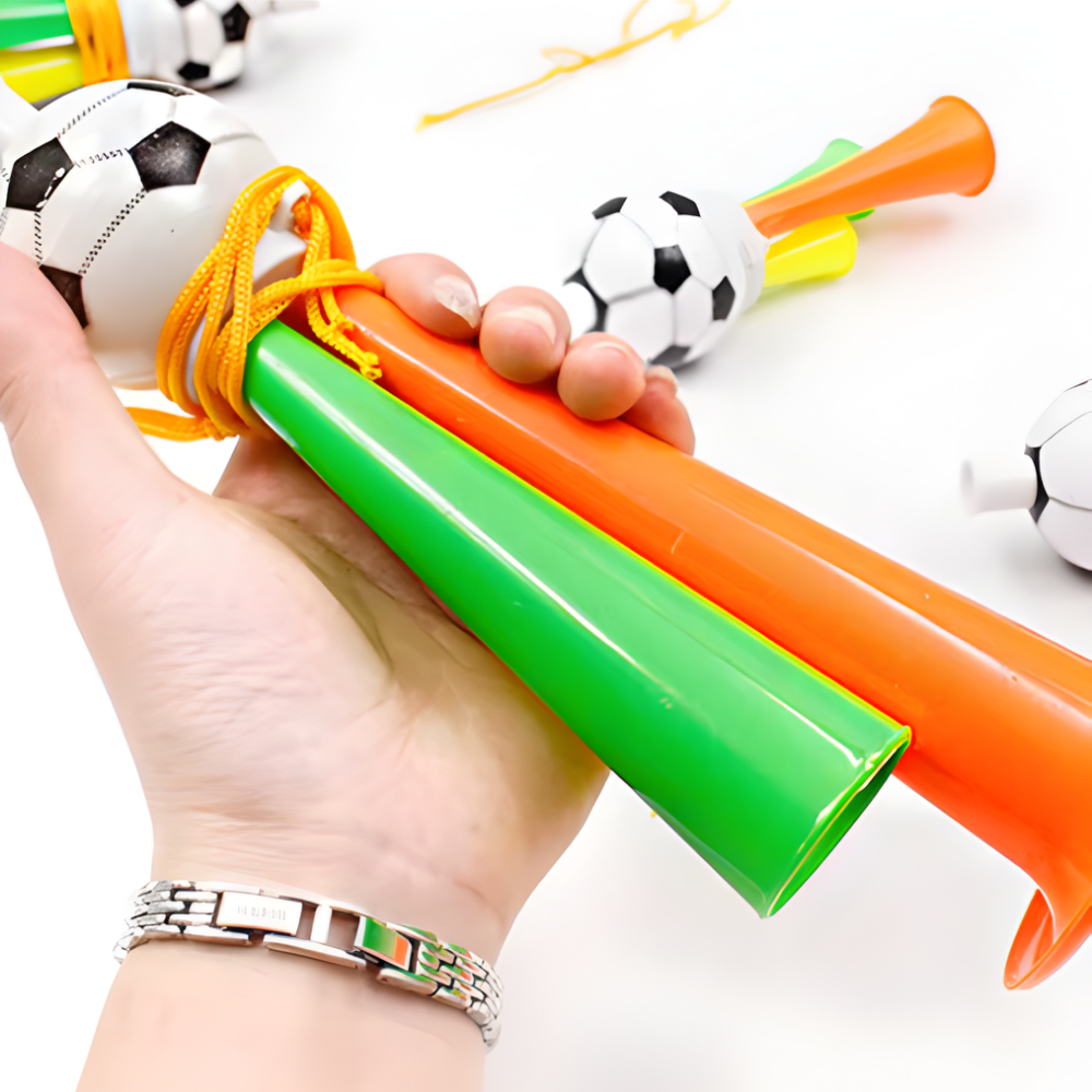 Vuvuzela Horn Kit For Soccer Stadium Cheer Noisemakers