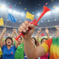 Battery Free Air Horn For Sports Events And Cheering
