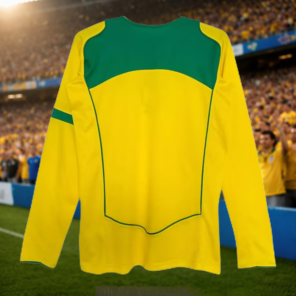 Brazil World Cup Jersey 2026 Long Sleeve Quick Dry Shirt
