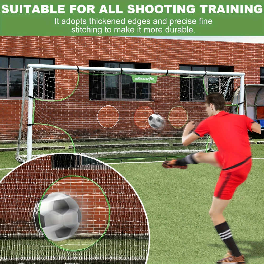 Portable Soccer Target Net For Focused Shot Practice
