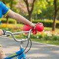 Loud Bicycle Horn For Safer Rides With Easy Handlebar Mount