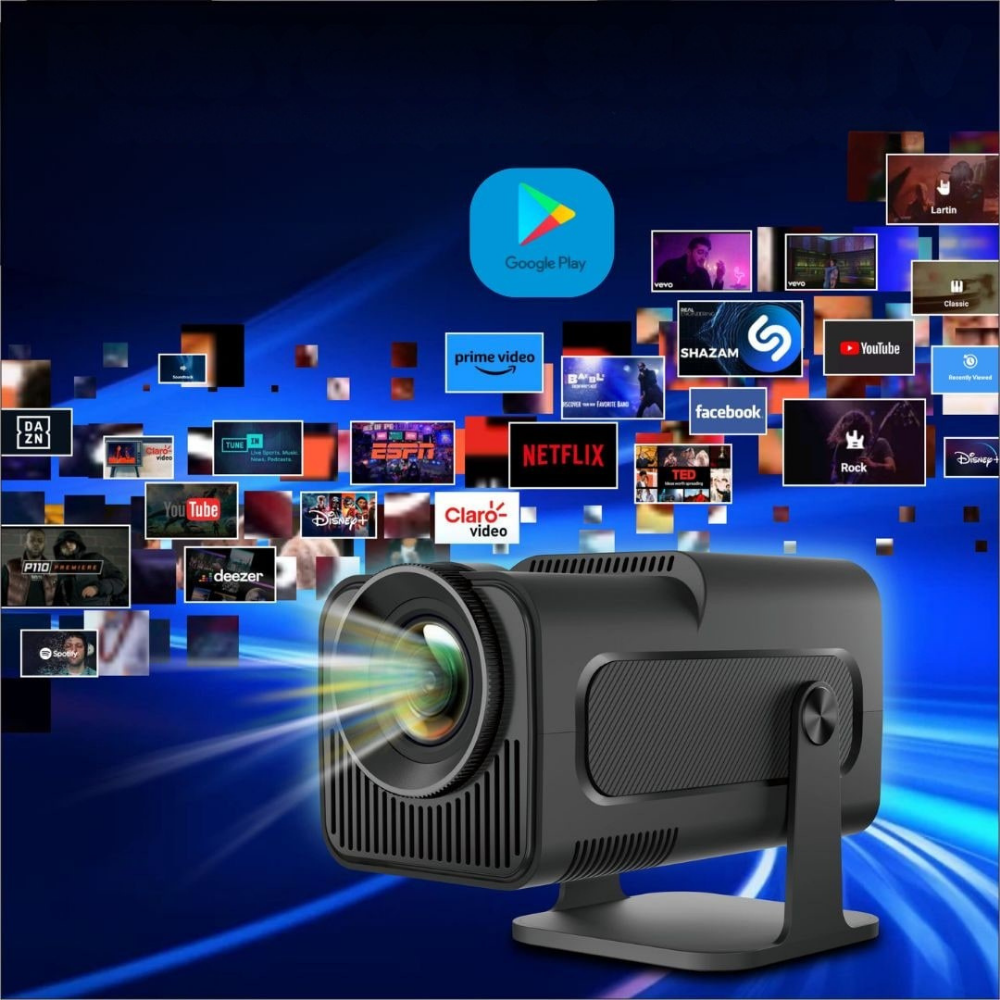 World Cup Smart Portable Projector With WiFi For Movie Streaming