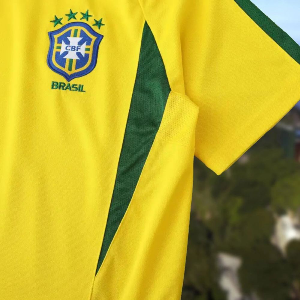 Breathable Quick-Dry Soccer Shirt For Brazil 2026 World Cup Fans