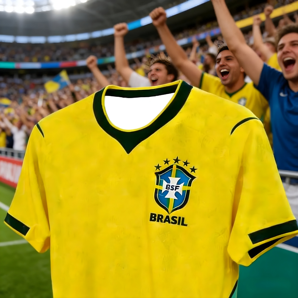 2026 Brazil Jersey World Cup Breathable Quick Dry Soccer Shirt