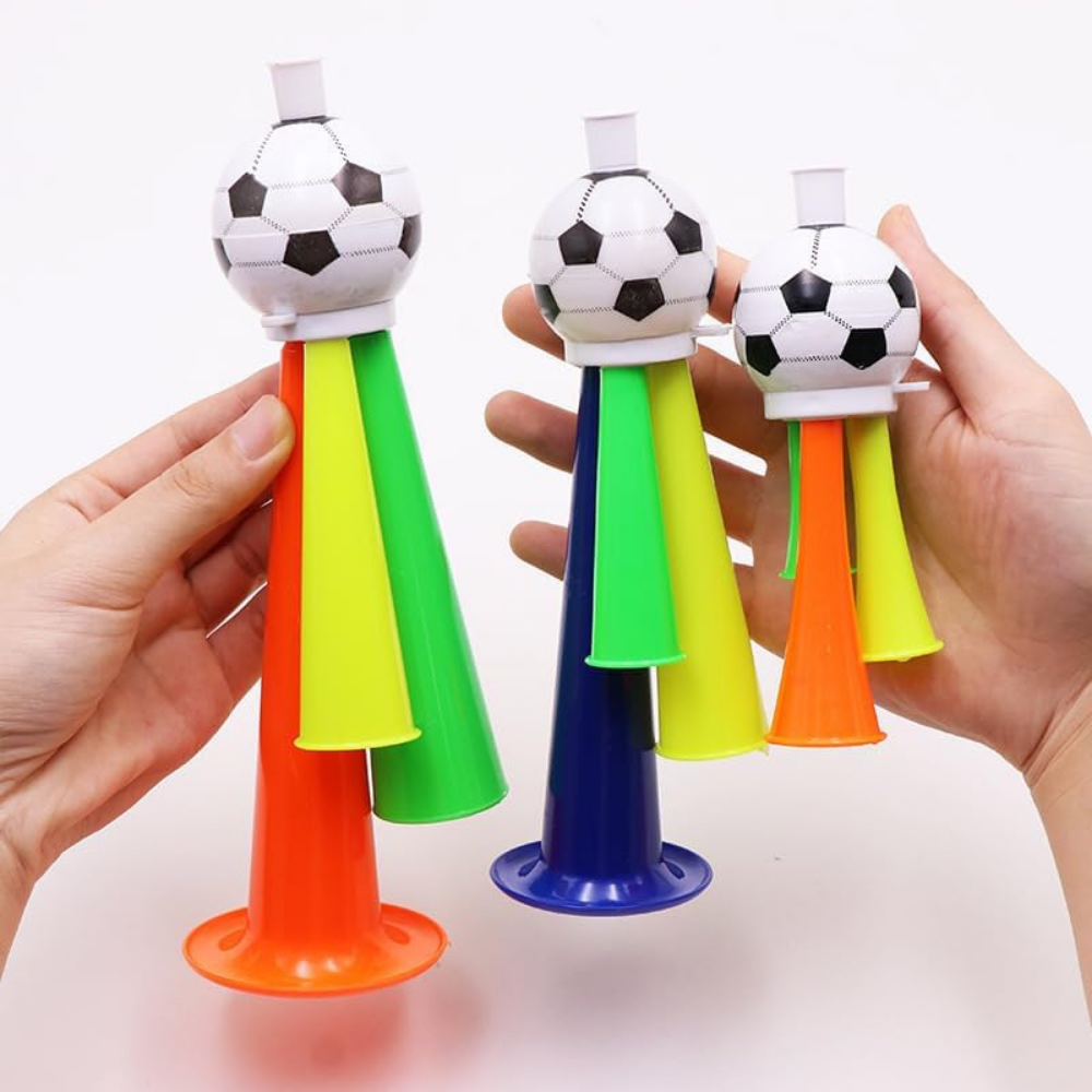 Vuvuzela Horn Kit For Soccer Stadium Cheer Noisemakers