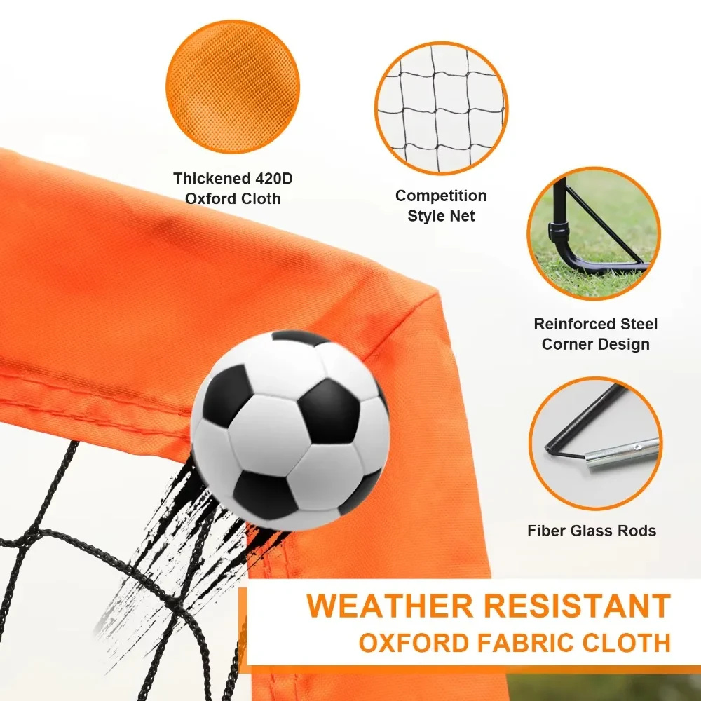 Kids 4x3 Soccer Goal For Outdoor Training And Practice