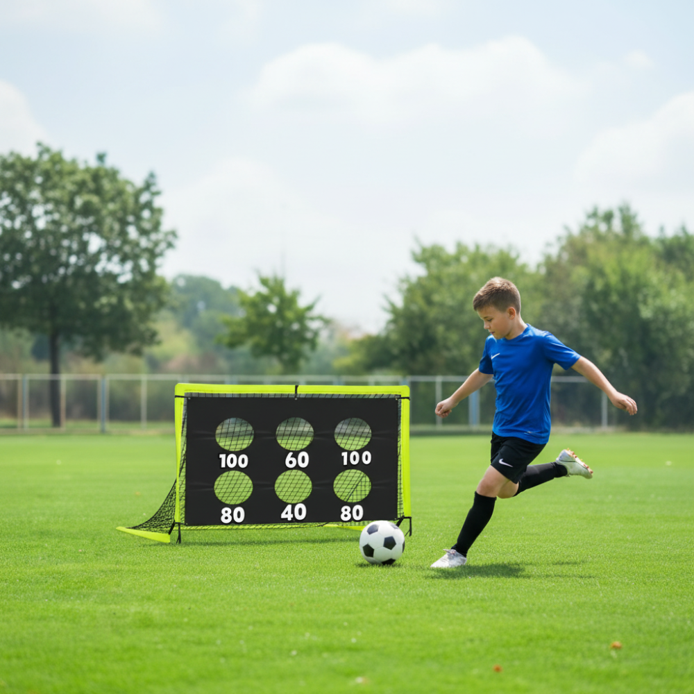 Portable Soccer Target Goal For Precision Shooting Practice