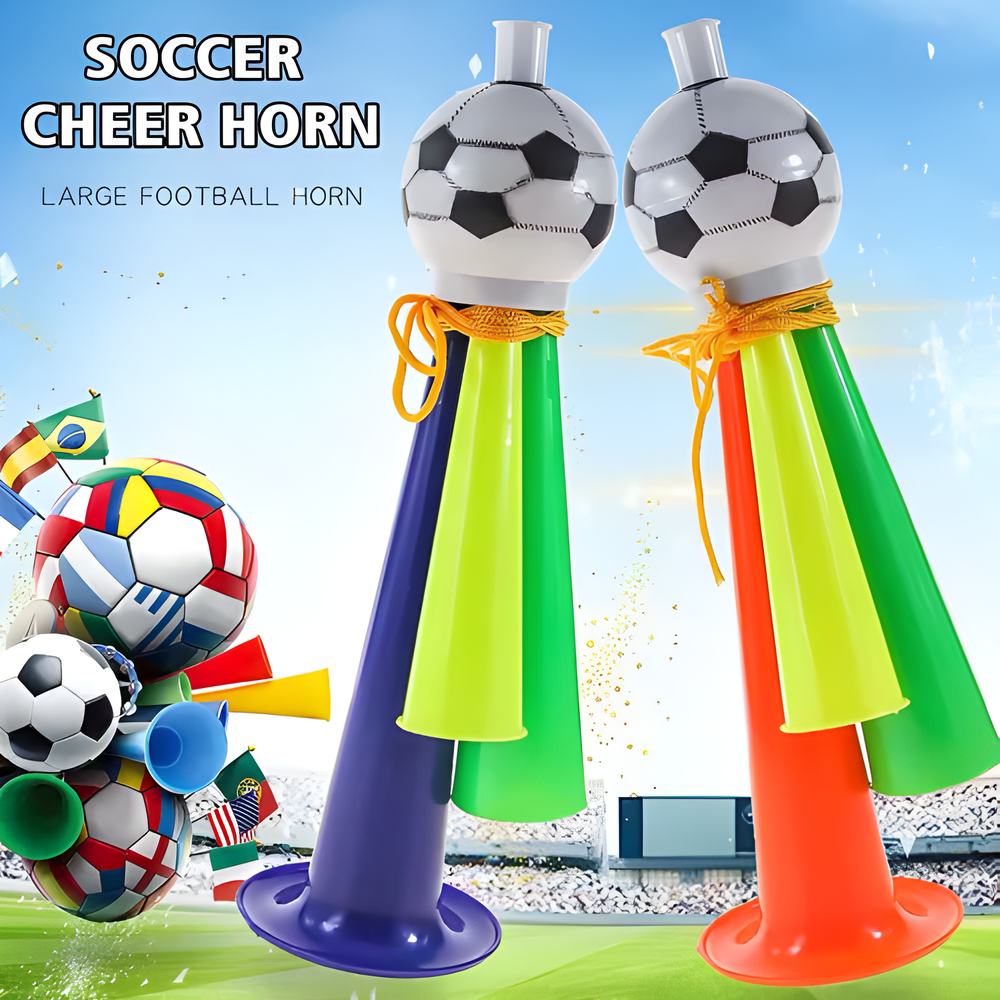 Vuvuzela Horn Kit For Soccer Stadium Cheer Noisemakers