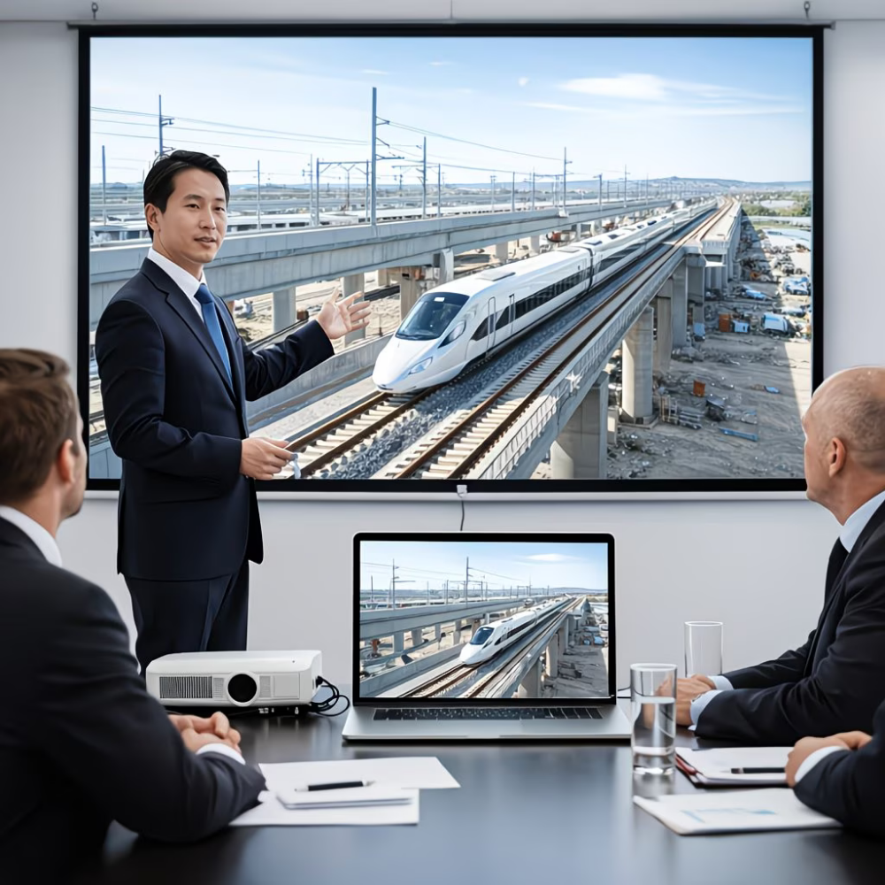 100-Inch Portable Projector Screen For Indoor And Outdoor Viewing