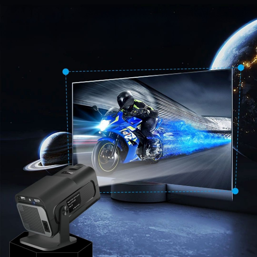 World Cup Smart Portable Projector With WiFi For Movie Streaming
