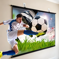 Přenosná HD projekční plátno pro filmy a sport 16:9 širokoúhlé