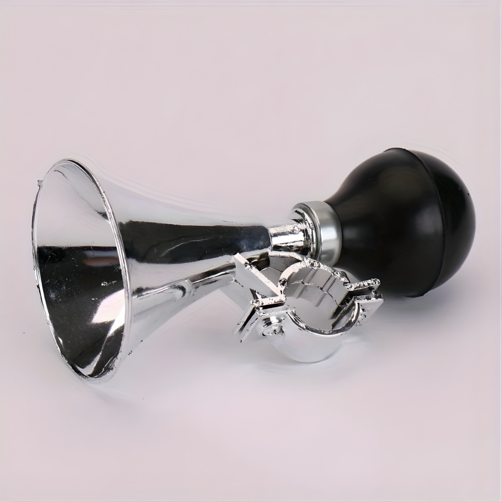 Loud Bicycle Horn For Safer Rides With Easy Handlebar Mount