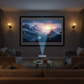 100-Inch Portable Projector Screen For Indoor And Outdoor Viewing