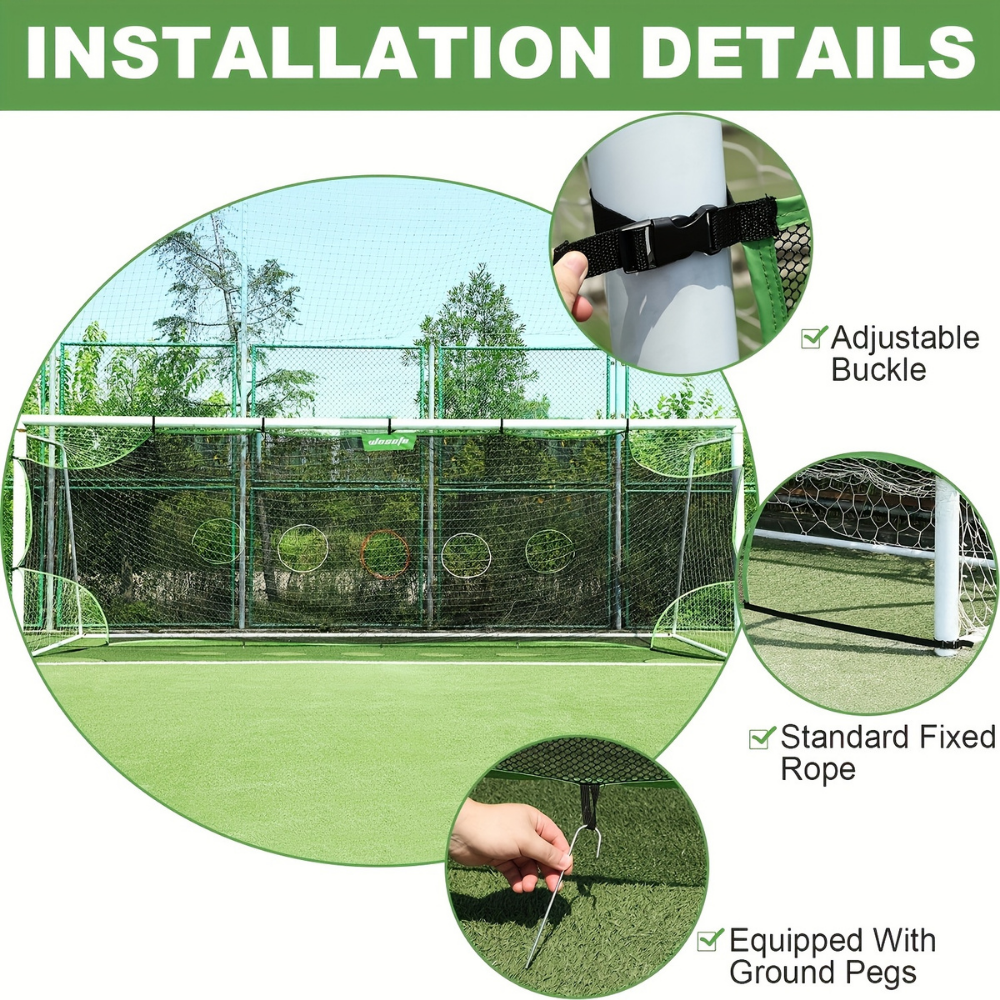 Portable Soccer Target Net For Focused Shot Practice