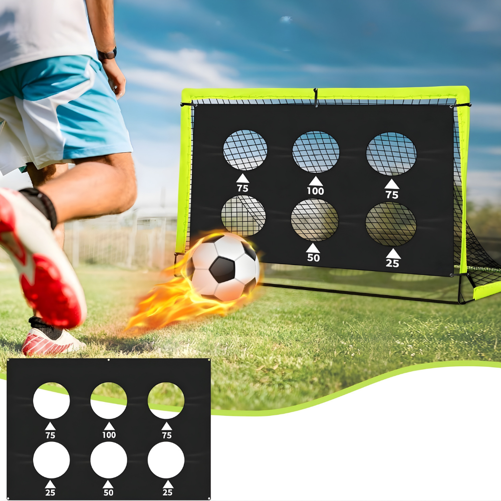 Portable Soccer Target Goal For Precision Shooting Practice
