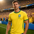 2026 Brazil World Cup Jersey Breathable Quick Dry Soccer Shirt