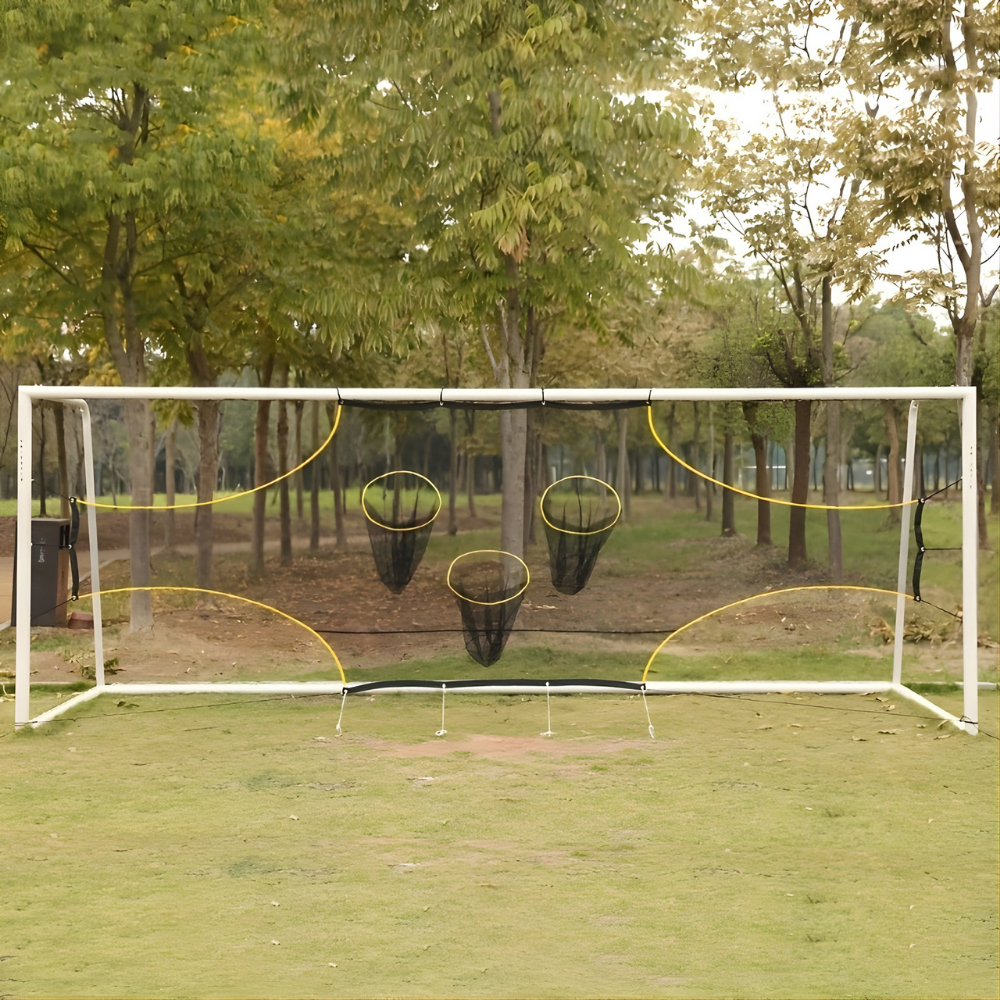 Portable Soccer Target Net For Accurate Shots And Goal Practice