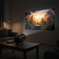World Cup Smart Portable Projector With WiFi For Movie Streaming