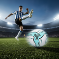 Durable Size Five Soccer Ball For Training And Matches