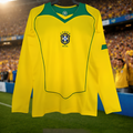 Brazil World Cup Jersey 2026 Long Sleeve Quick Dry Shirt